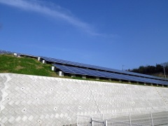 太陽光発電所造成工事（香川県）